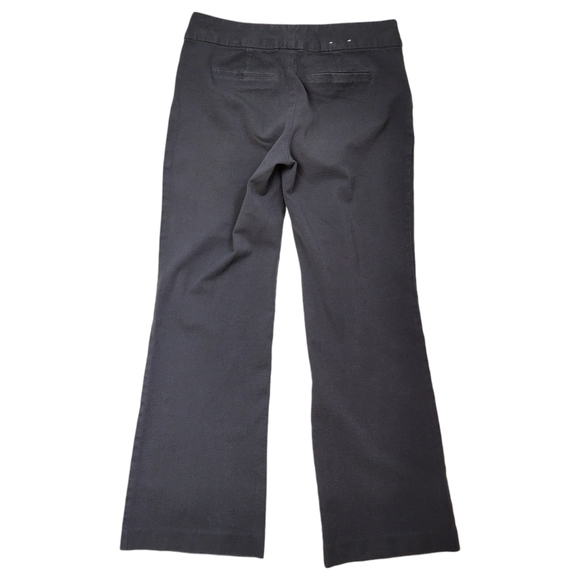 Gap Hadley Pants Womens Size 4 Grey Stretch Low Rise Flare Leg Trouser Bootcut - Picture 2 of 11